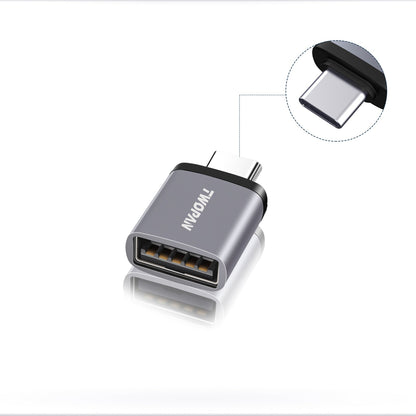 Twopan 5Gbps USB - C to USB - A Male Adapter - TWOPAN