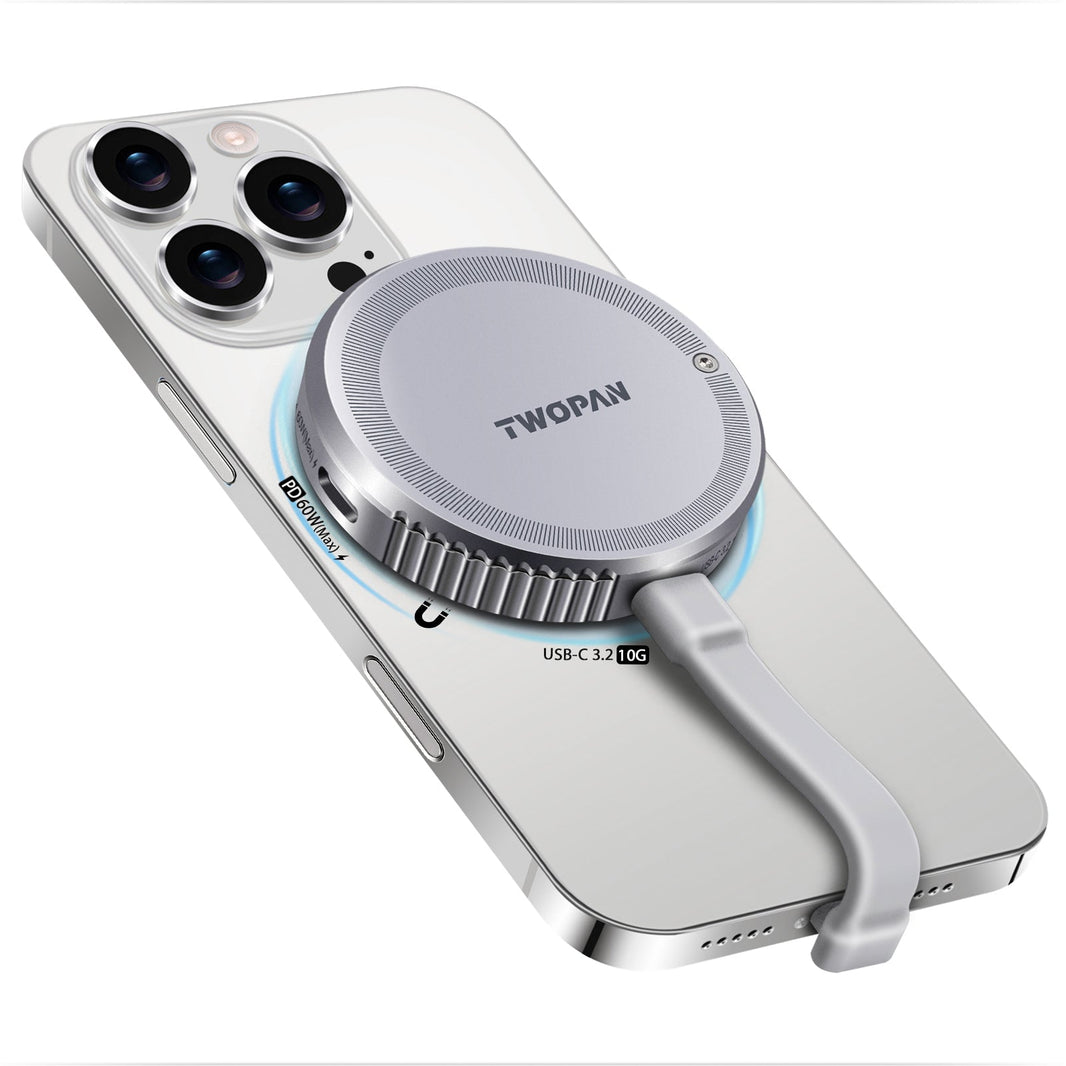 Twopan M.2 NVMe SSD Enclosure 2230 10Gbps with MagSafe - TWOPAN