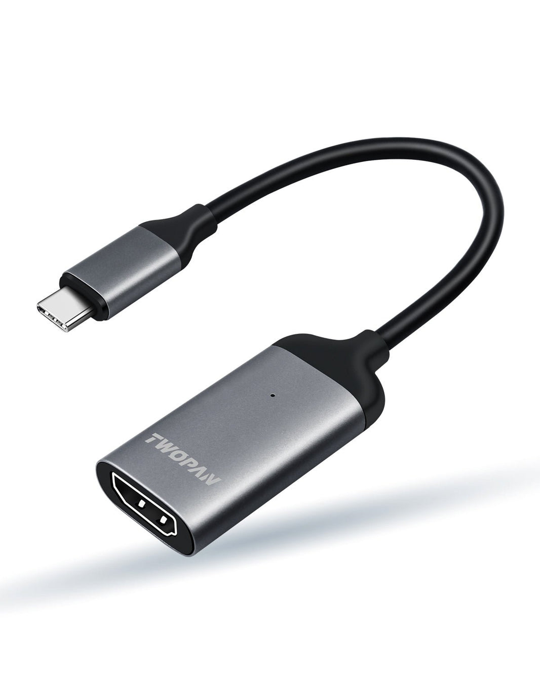 Twopan USB - C to HDMI Adapter 4K 60Hz – High - Resolution USB Type - C to HDMI Cable for MacBook Pro/Air, iMac, iPad Pro, XPS, Yoga, EliteBook, Chromebook, Galaxy & More - TWOPAN